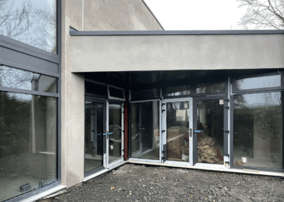 covered patio passive house