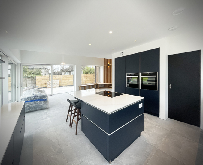 kube kitchen navy