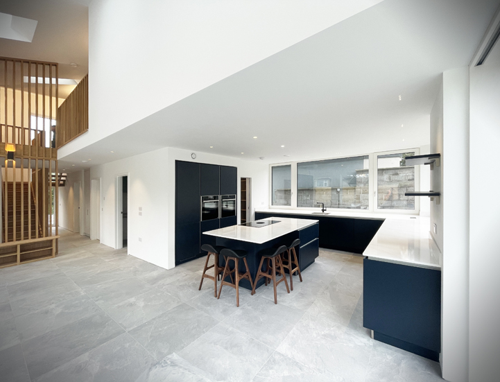 Kube kitchen navy